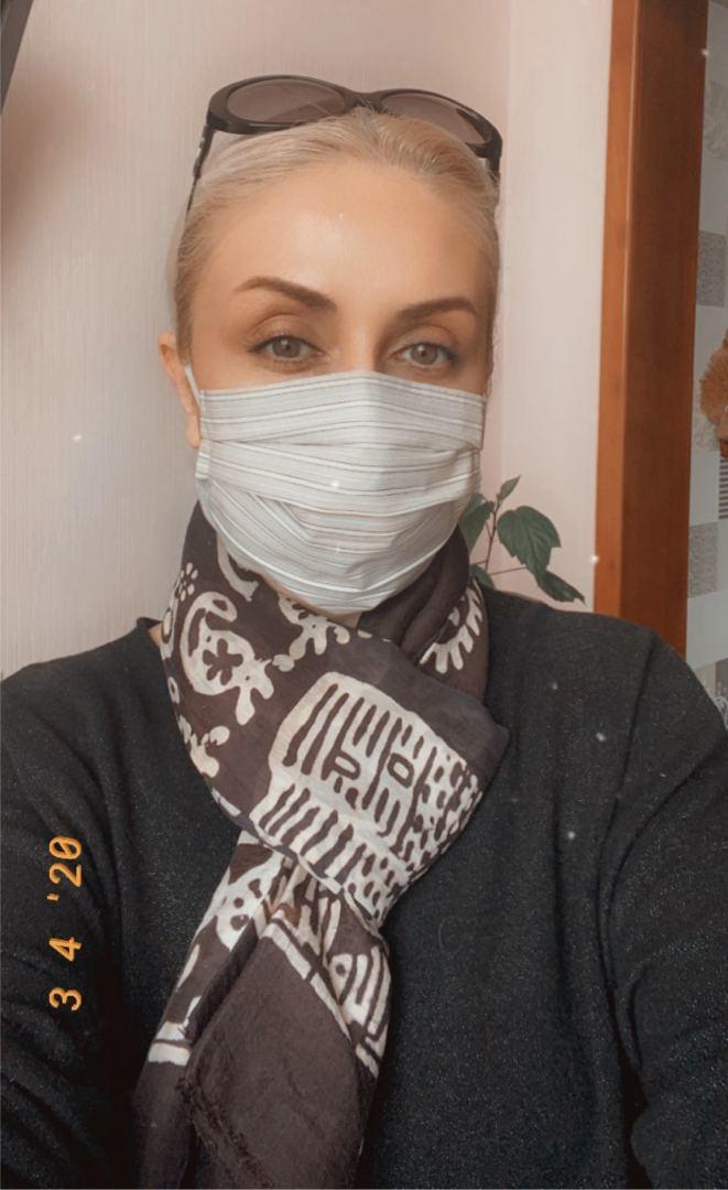 Gülnarə Xəlilova unikal maskalar hazırlayıb