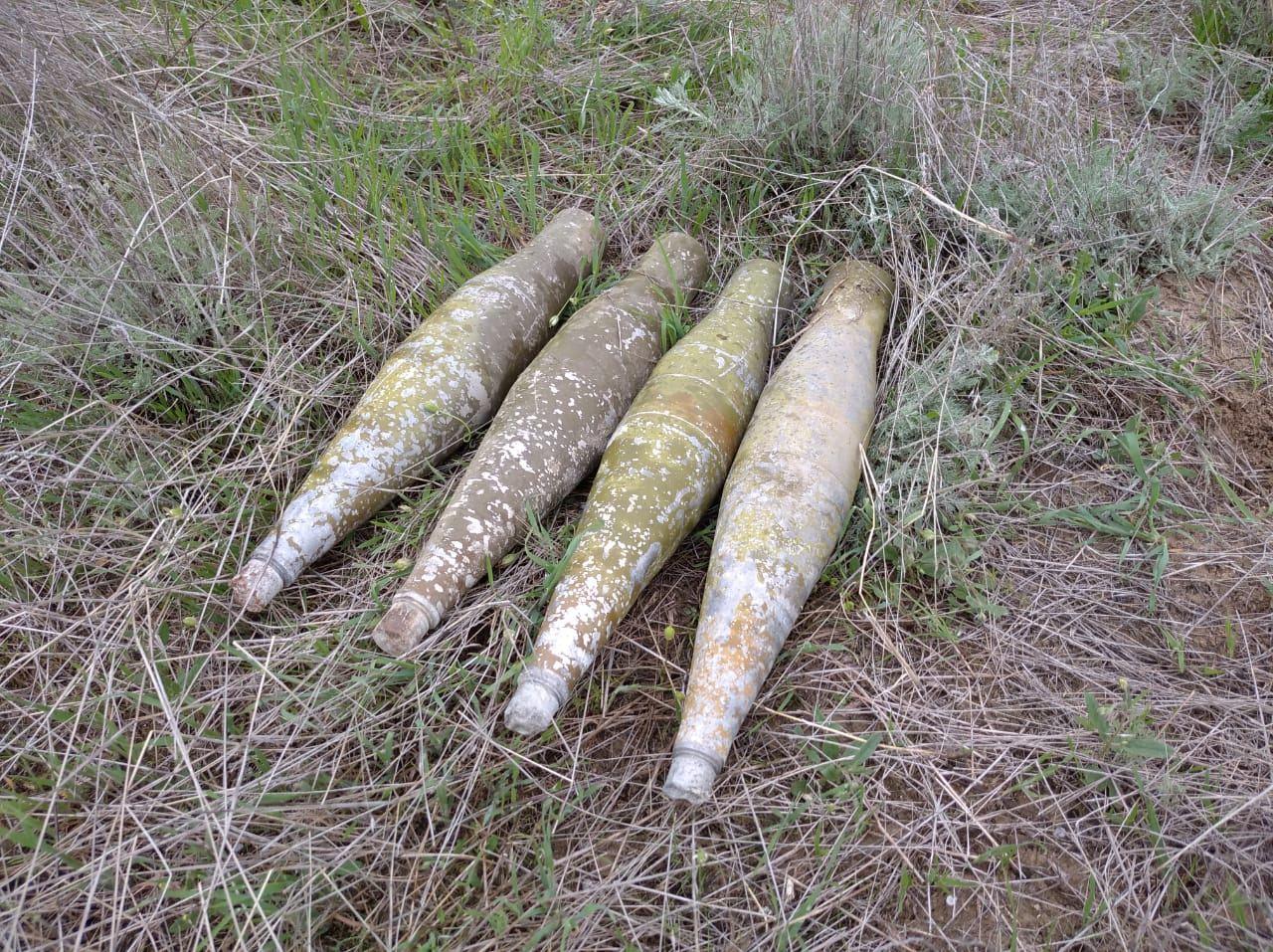 Füzulidə 4 ədəd tank əleyhinə raketlər tapılıb