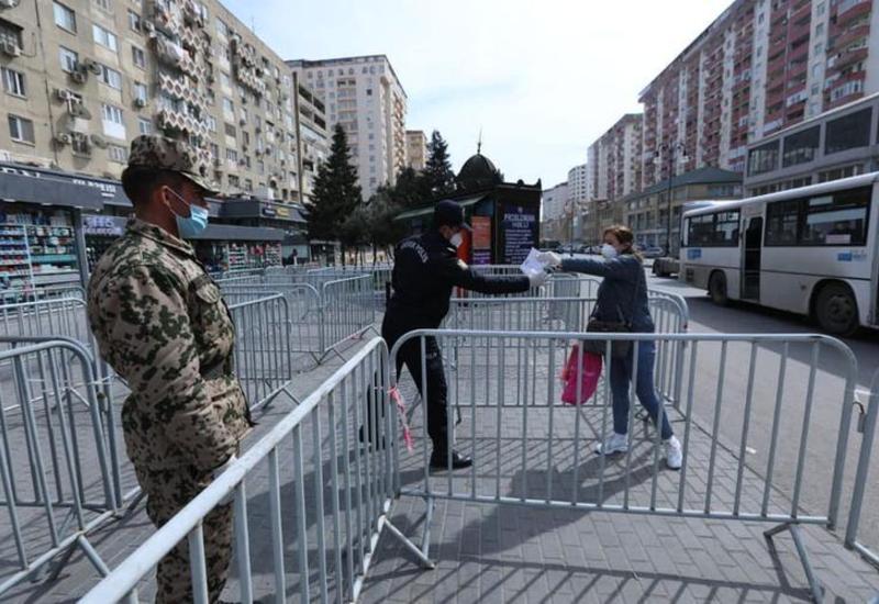 Полиция устроила массовые проверки на улицах Баку