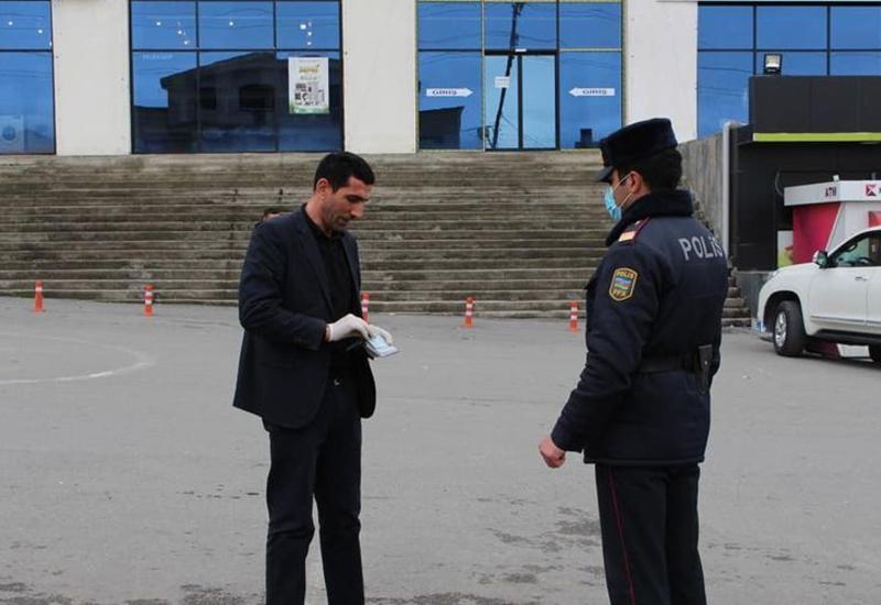 В Шеки принимаются меры против нарушителей карантинного режима