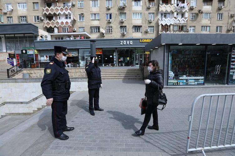 Полиция устроила массовые проверки на улицах Баку