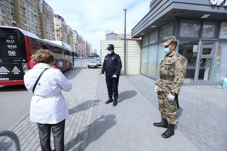 Полиция устроила массовые проверки на улицах Баку