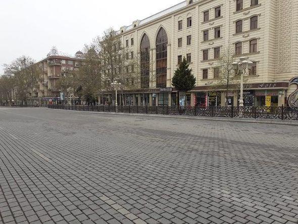 В Гяндже Внутренние войска контролируют карантинный режим