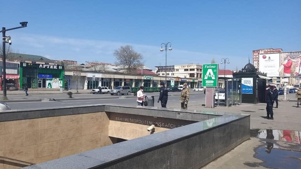 В Баку принимаются меры против нарушителей карантинного режима
