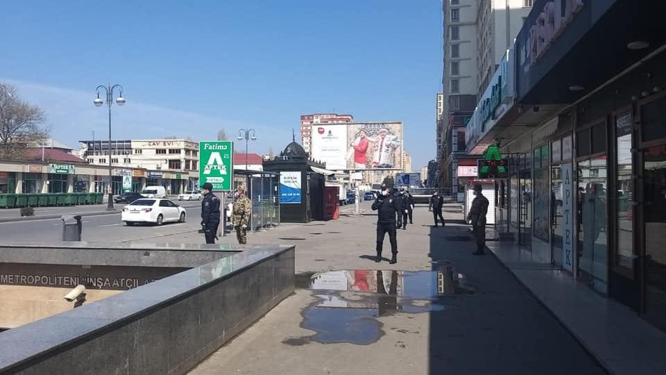 В Баку принимаются меры против нарушителей карантинного режима