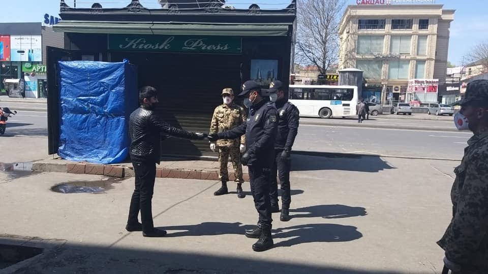 В Баку принимаются меры против нарушителей карантинного режима