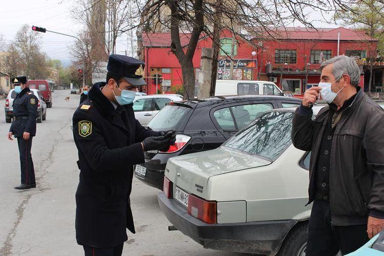 В Шеки принимаются меры против нарушителей карантинного режима