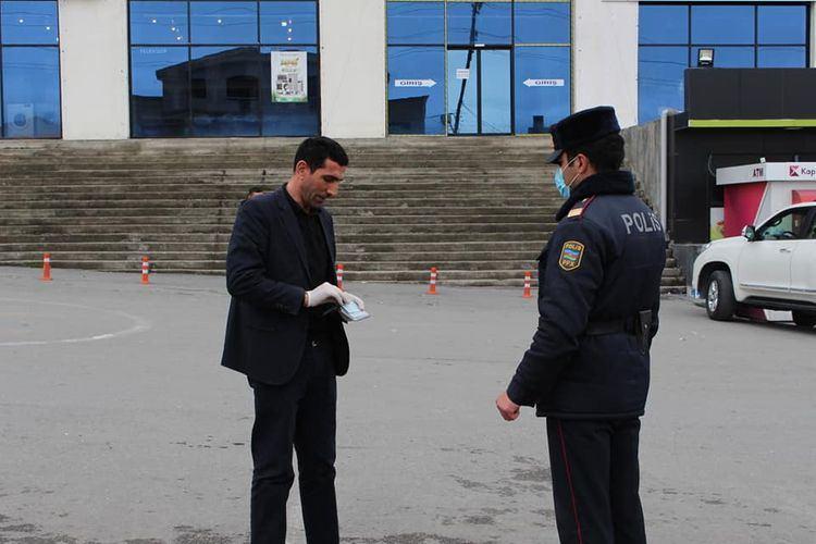 В Шеки принимаются меры против нарушителей карантинного режима