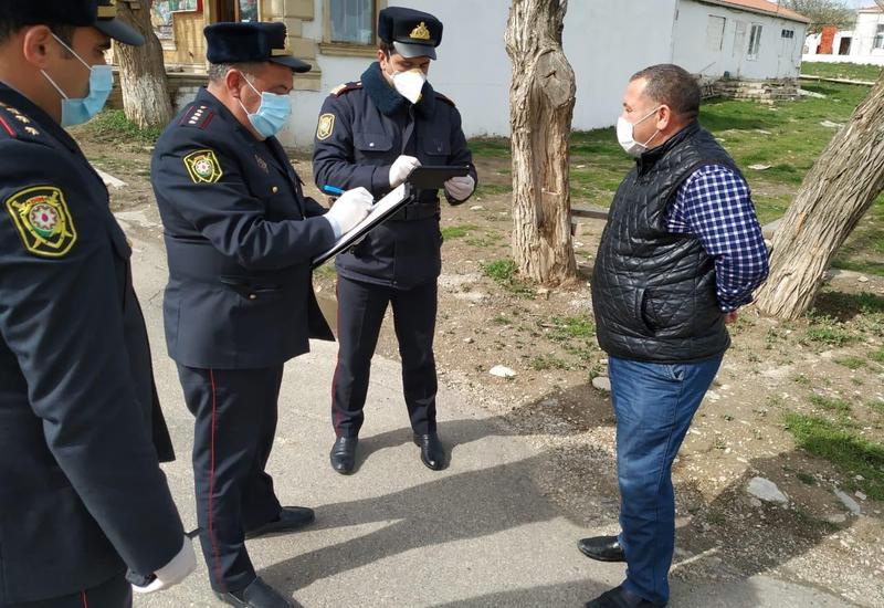 За нарушение карантинного режима в Хызы привлечены к ответственности 15 человек