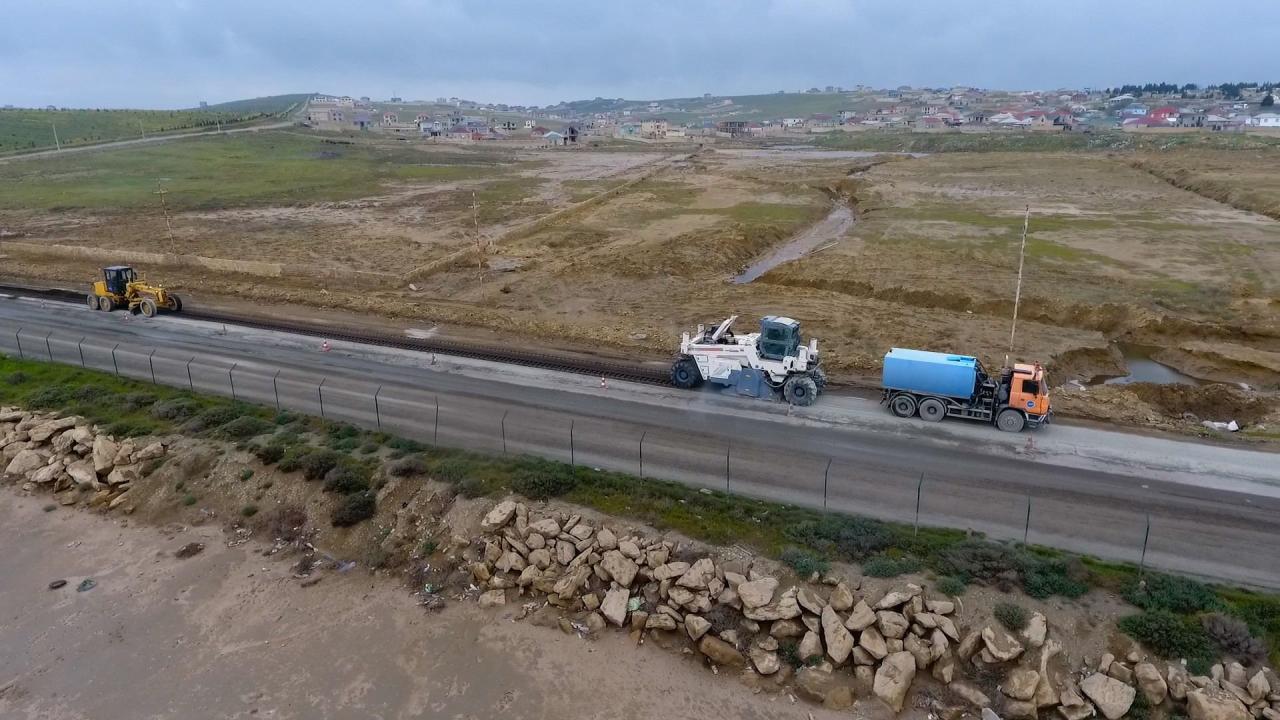 Начата реконструкция автодороги Масазыр-Новханы