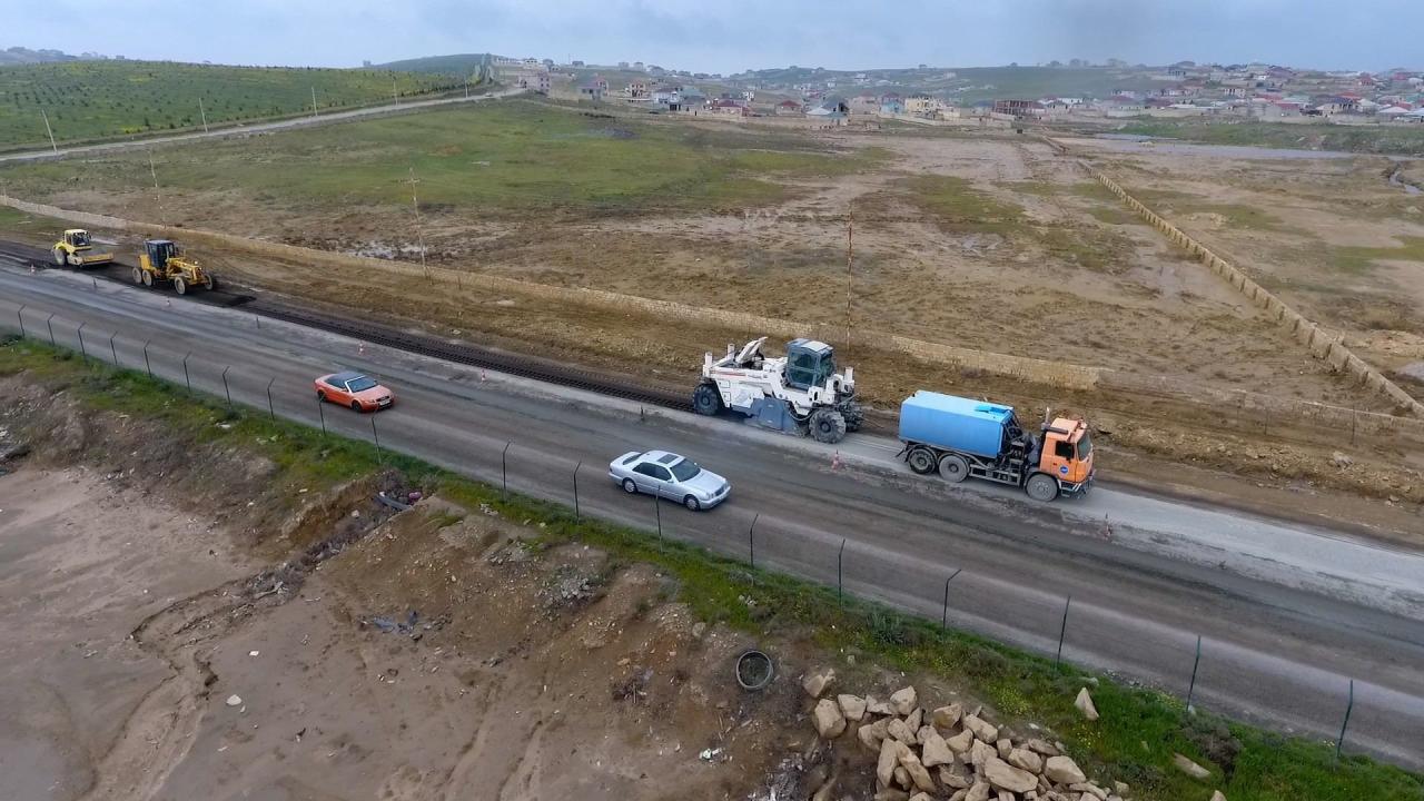 Начата реконструкция автодороги Масазыр-Новханы