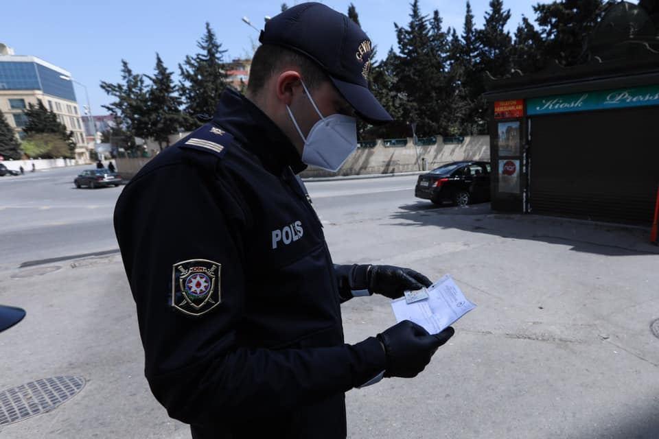Bakı polisi: İcazə olmadan hərəkət edən şəxslər barədə qanunvericiliyə uyğun tədbirlər görülür