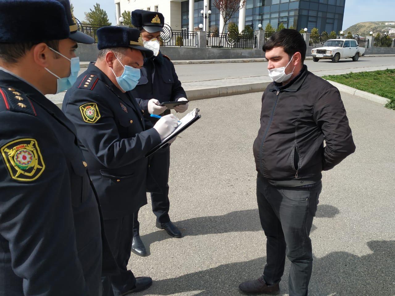 За нарушение карантинного режима в Хызы привлечены к ответственности 15 человек