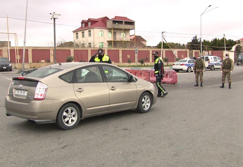В Азербайджане наказали 1499 водителей