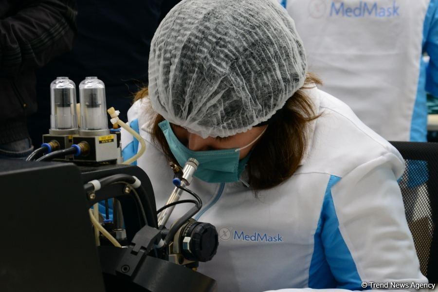 Производство медицинских масок в Азербайджане - Репортаж с предприятия