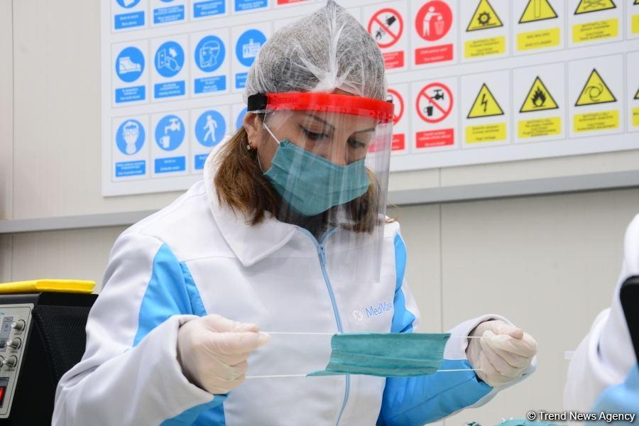 Производство медицинских масок в Азербайджане - Репортаж с предприятия