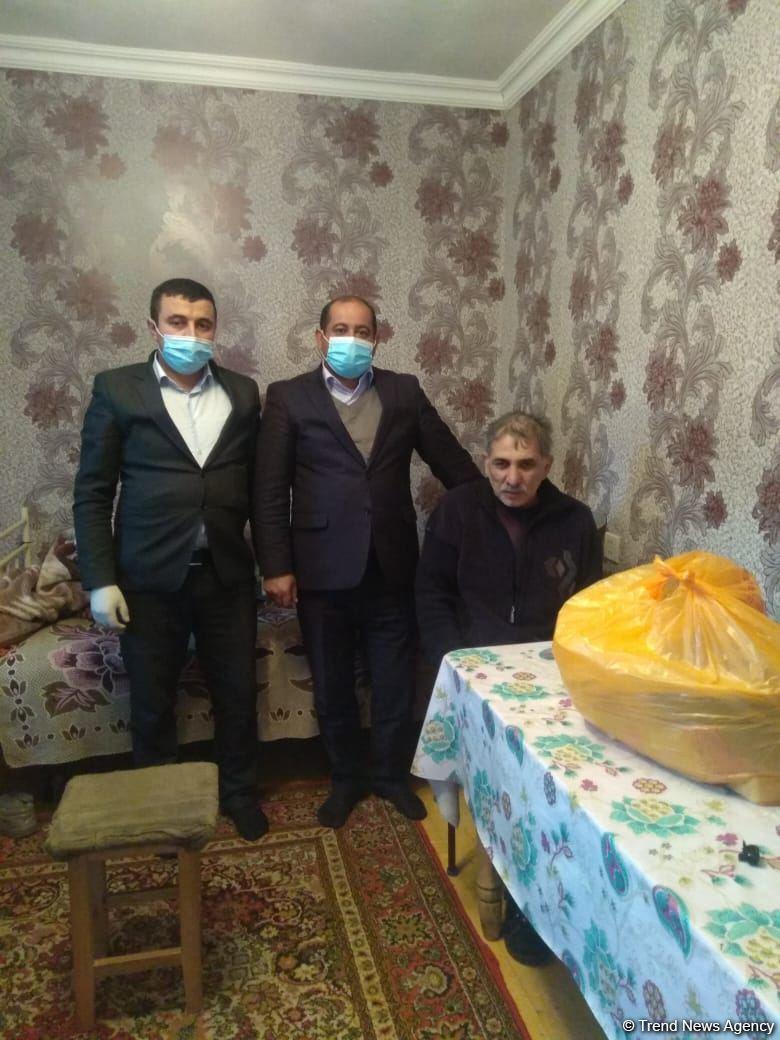Депутат Арзу Нагиев оказал продовольственную помощь 50 малоимущим семьям и одиноким лицам