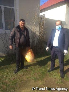 Депутат Арзу Нагиев оказал продовольственную помощь 50 малоимущим семьям и одиноким лицам
