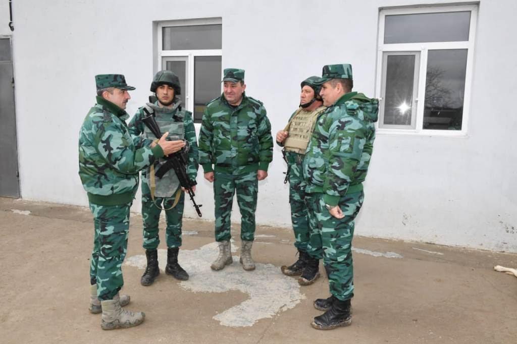 Глава Госпогранслужбы Азербайджана проверил боеспособность одной из пограничных дивизий
