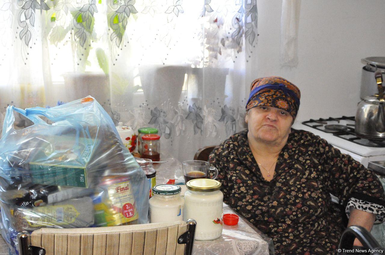 Депутат Севиль Микаилова оказала продовольственную помощь малообеспеченным семьям и одиноким лицам