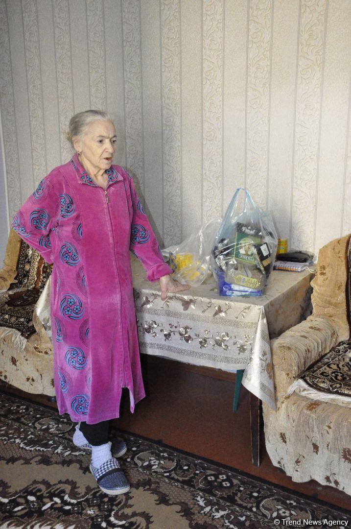 Депутат Севиль Микаилова оказала продовольственную помощь малообеспеченным семьям и одиноким лицам