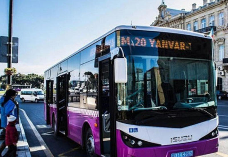 Bakıda 133 avtobus gecikir