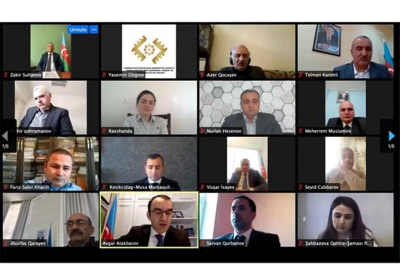 Beynəlxalq Abidələr və Tarixi Yerlər Gününə həsr olunmuş videokonfrans keçirilib