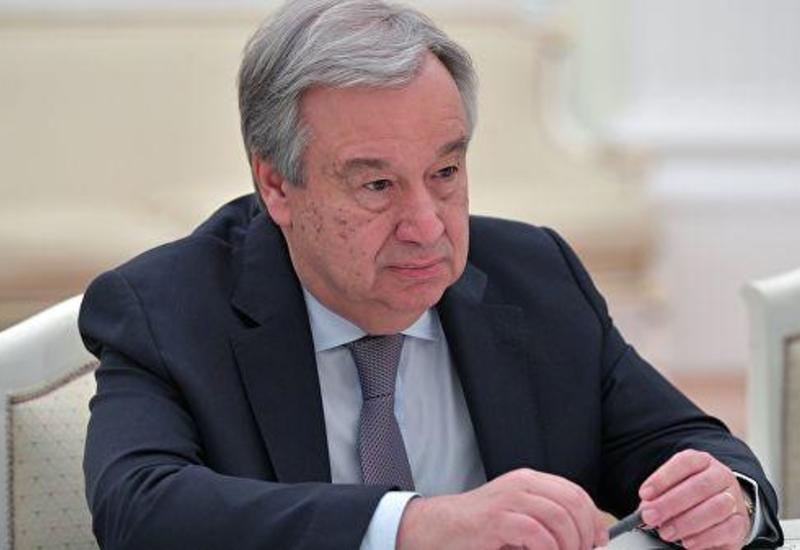 Генсек ООН провел первый телефонный разговор с Байденом