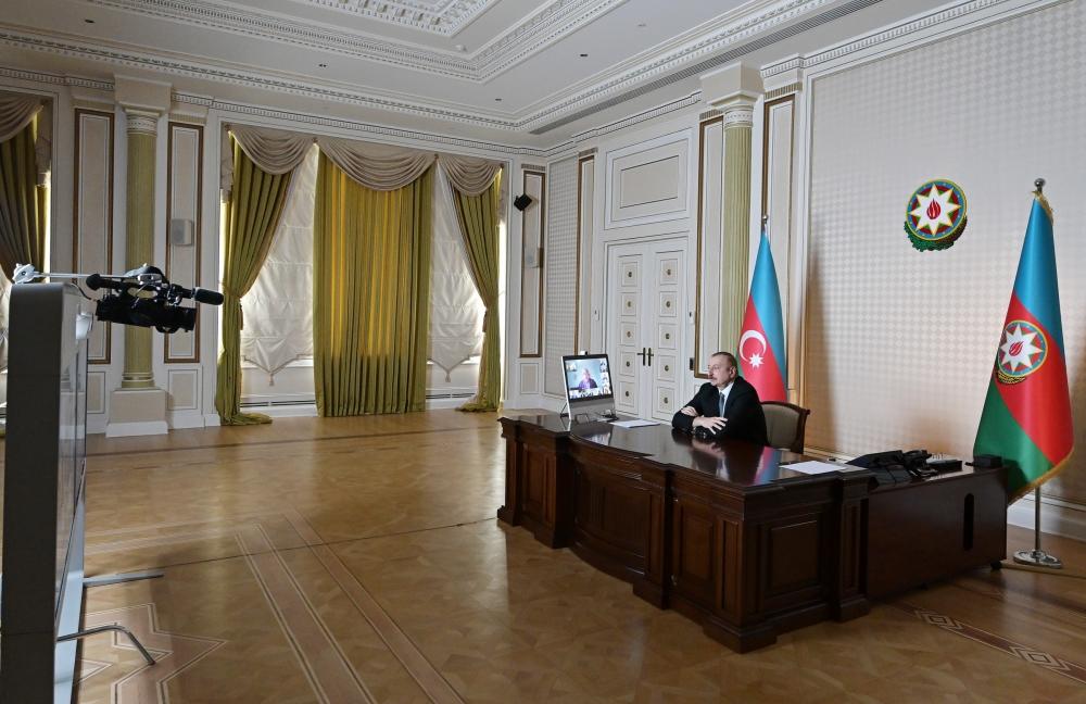 Prezident İlham Əliyevlə Avropa Yenidənqurma və İnkişaf Bankının prezidenti arasında videokonfrans keçirilib