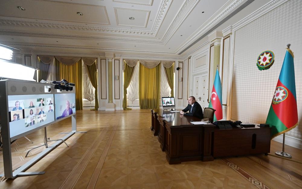 Prezident İlham Əliyevlə Avropa Yenidənqurma və İnkişaf Bankının prezidenti arasında videokonfrans keçirilib