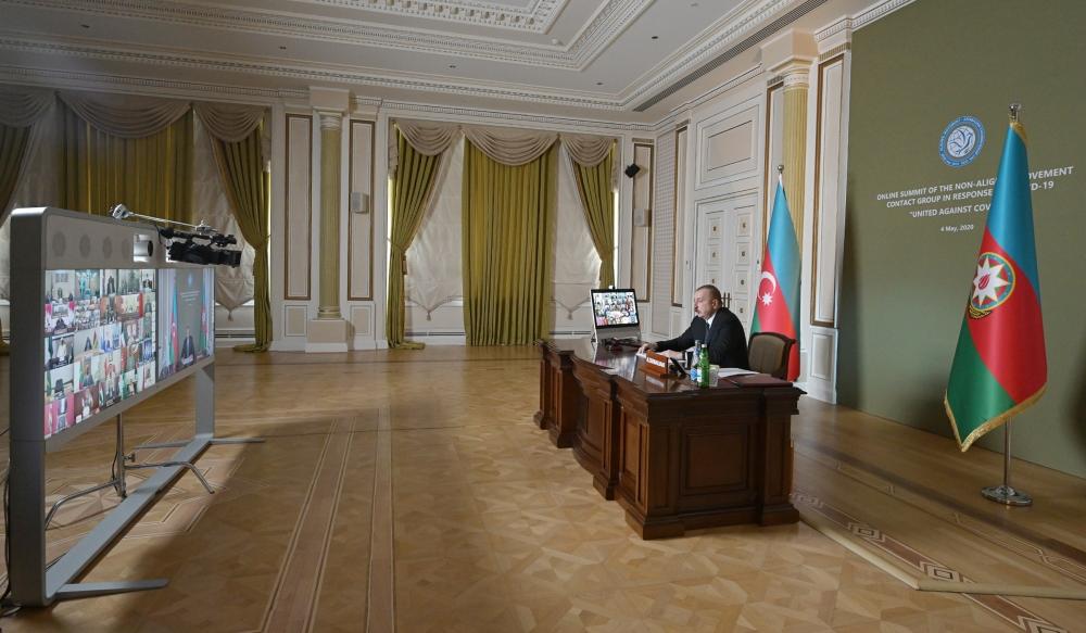Prezident İlham Əliyevin təşəbbüsü ilə Qoşulmama Hərəkatının Təmas Qrupu formatında Zirvə görüşü keçirilib