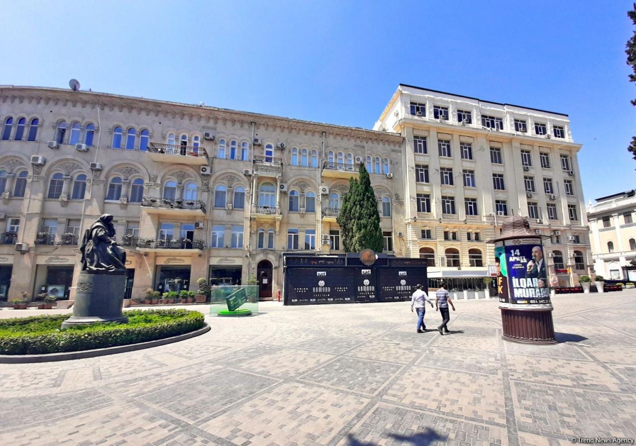 Баку после смягчения режима карантина