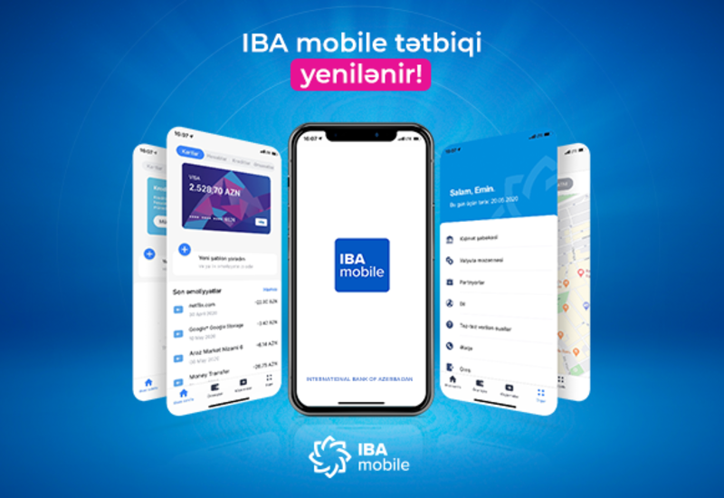 Международный Банк Азербайджана поэтапно обновляет приложение IBA Mobile (R)