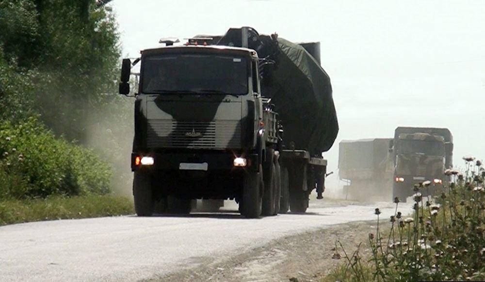 Подразделения ПВО заняли позиционные районы