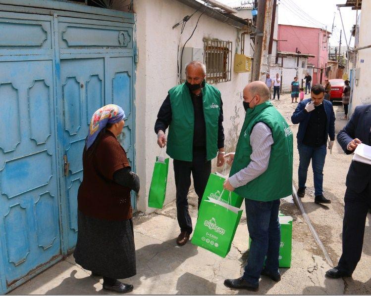 Binəqədi rayonunda Ramazan bayramı ərəfəsində sosial aksiya keçirildi