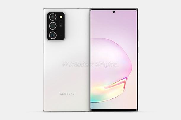 Samsung Galaxy Note 20+ рассекретили до премьеры