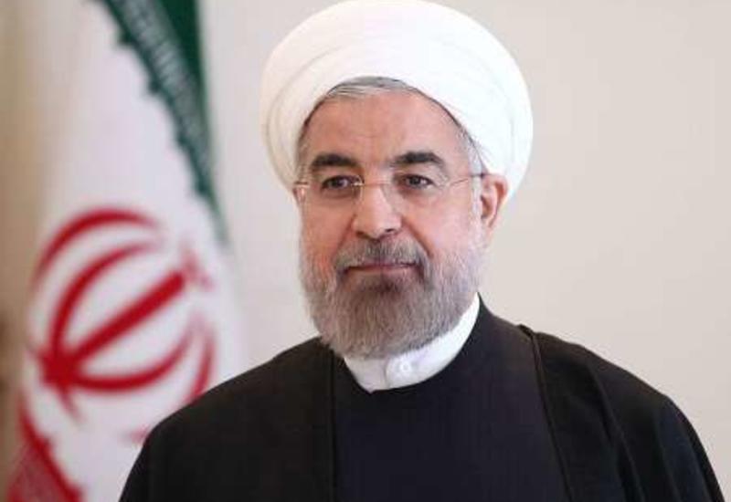 Həsən Ruhani Prezident İlham Əliyevi təbrik edib