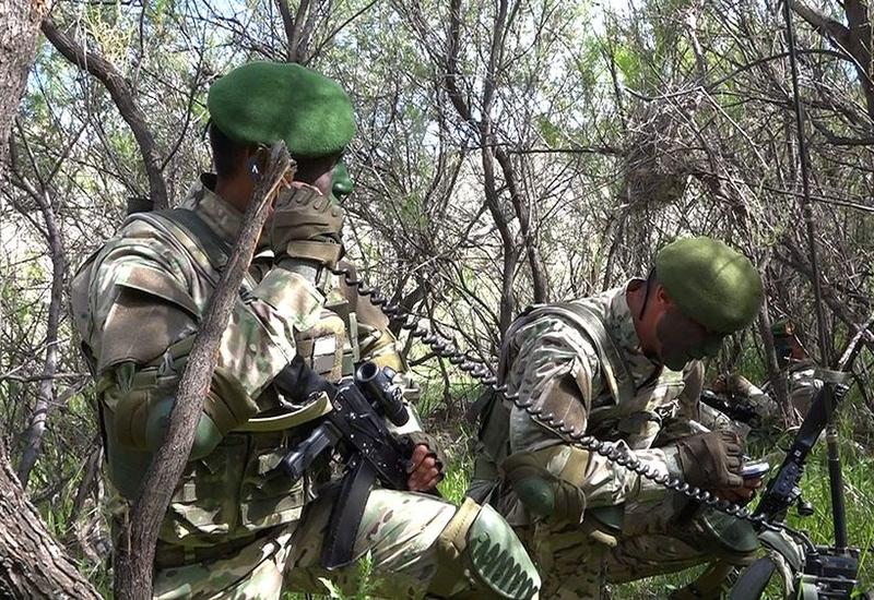 В Отдельной общевойсковой армии Нахчывана прошли соревнования среди разведчиков