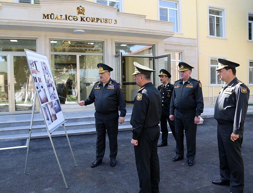 Закир Гасанов на открытии нового корпуса Главного клинического госпиталя