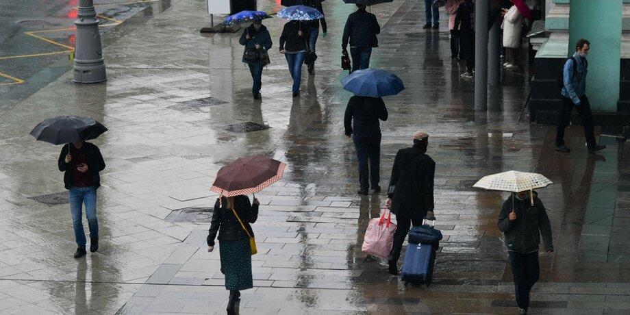 На Москву обрушился страшный ливень