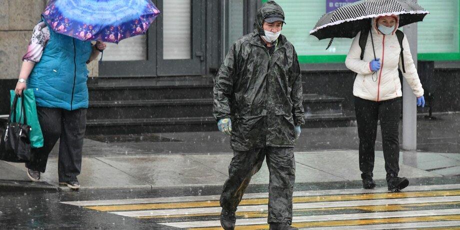 На Москву обрушился страшный ливень