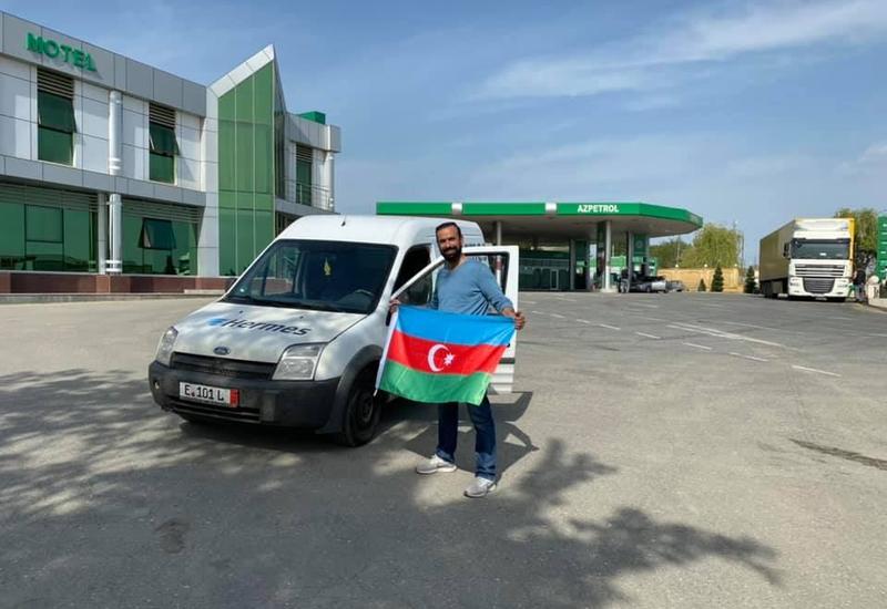Фарид Новрузи вернулся в Баку - впереди его ждет второй этап кругосветного путешествия