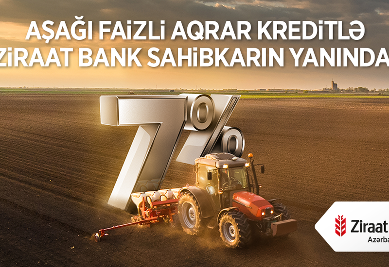 Ziraat Bankdan Kənd Təsərrüfatına Dəstək Krediti (R)