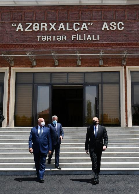 Открылся Тертерский филиал ОАО «Азерхалча»