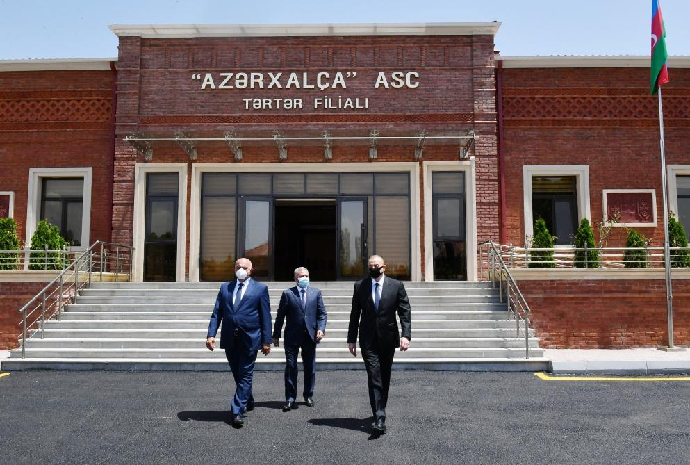 Открылся Тертерский филиал ОАО «Азерхалча»