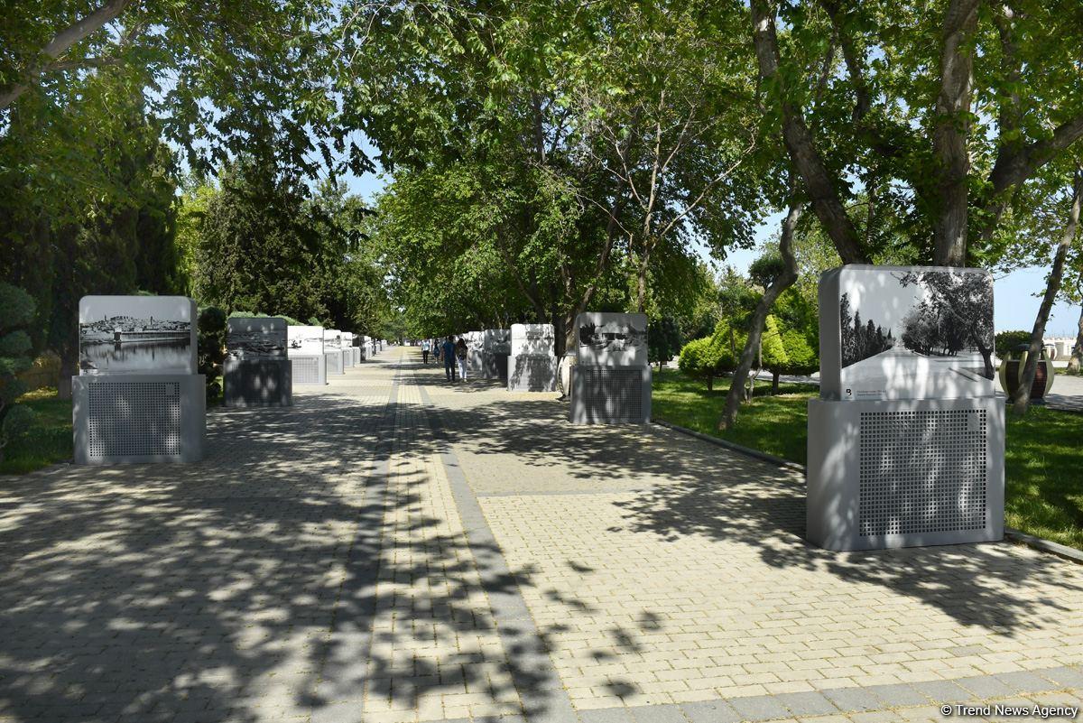 На Бакинском бульваре представлена выставка