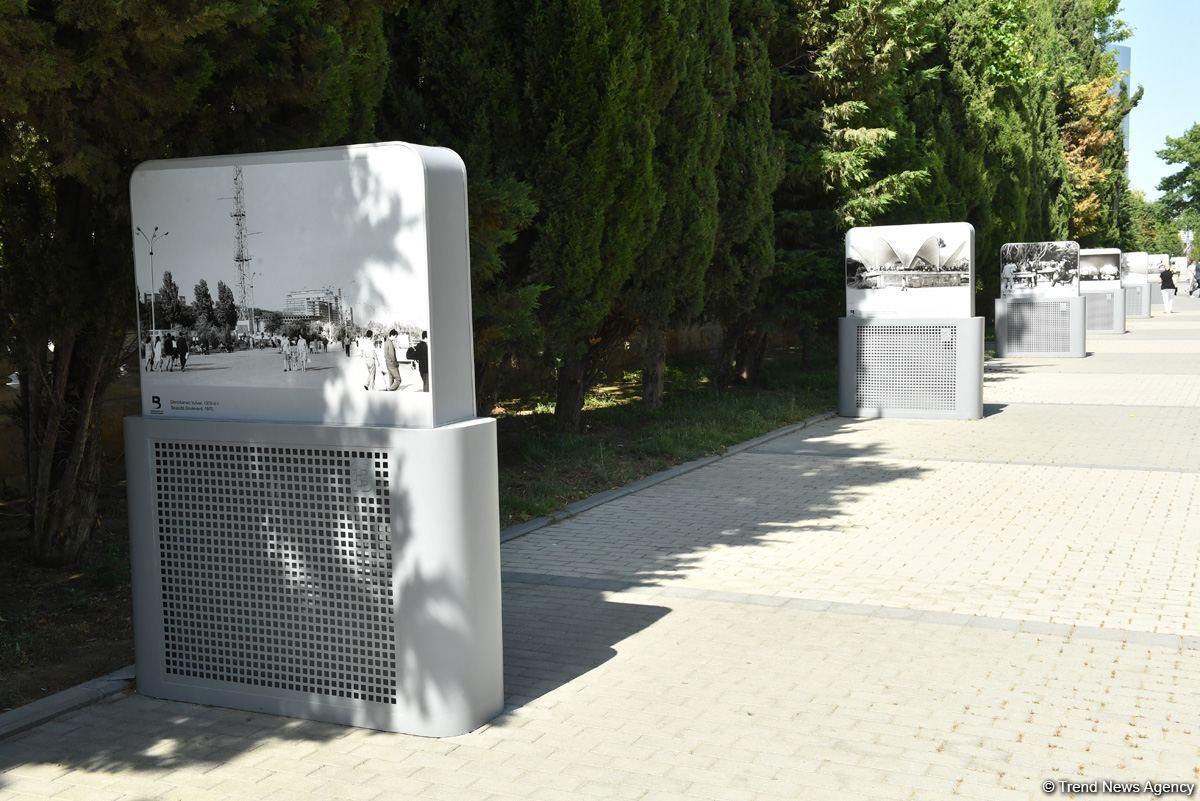 На Бакинском бульваре представлена выставка