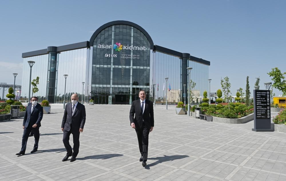 В Агджабеди открылся комплекс ASAN Həyat