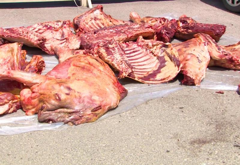 В Азербайджане задержана группировка, пытавшаяся продать 4 тонны конины под видом говядины