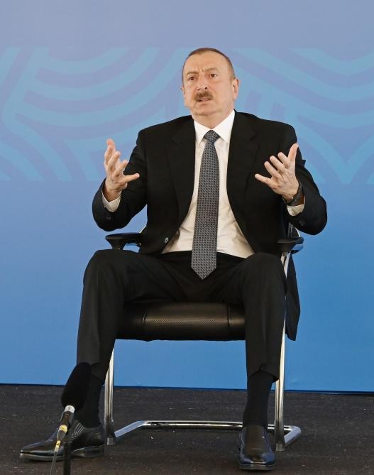 Prezident İlham Əliyevin və birinci xanım Mehriban Əliyevanın iştirakı ilə üç modul tipli xəstəxananın açılışı olub